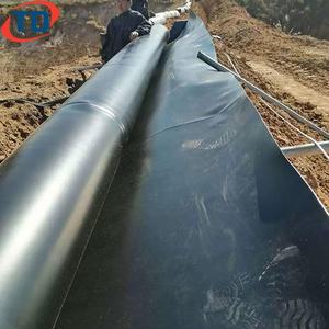 Géomembranes en PEHD 0,3 mm 0,45 mm 0,75 mm 1 mm 1,5 mm Géomembrane pour bassin 50 mil 60 mil Revêtements pour bassin à poissons 45 mil 80 mil - Product Image 1