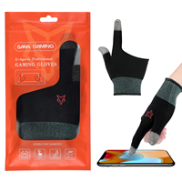 Sarafox G01 jeu de téléphone portable anti-transpiration doigt couverture doigt gants jeu antidérapant écran tactile pouce doigt manches