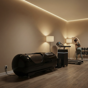 Chambre d'oxygénothérapie hyperbare professionnelle commerciale Camara Hiperbaricas <span class=keywords><strong>Oxygen</strong></span> 1.5 ATA, coque rigide médicale 2.0 ATA, 2ATA HBOT - Product Image 1