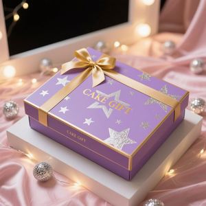 Hộp bao bì với hộp bao bì cho phòng thí nghiệm thức ăn nhanh ngày dễ thương <span class=keywords><strong>Brunch</strong></span> Đồng hồ treo tường bưu phẩm hộp giấy màu hồng - Product Image 6