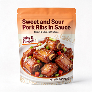 ถุงฟอยล์อะลูมิเนียมปลอดสาร BPA แบบตั้งได้ ทนทานต่อการฉีกขาด สำหรับบรรจุไส้กรอก<span class=keywords><strong>หมู</strong></span>และมันฝรั่งบด - Product Image 3