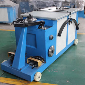 Di alta qualità 24 Gauge 26 Gauge 0.5mm SS MS lamiera zincata tubo di ventilazione che fa macchina formatrice per condotto rotondo HVAC - Product Image 5