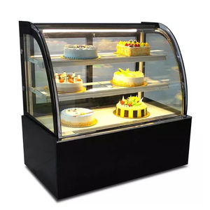 Equipo <span class=keywords><strong>de</strong></span> panadería <span class=keywords><strong>Vitrina</strong></span> multicapa curvada comercial Postre Pastel <span class=keywords><strong>de</strong></span> chocolate <span class=keywords><strong>Vitrina</strong></span> <span class=keywords><strong>Congelador</strong></span> - Product Image 4