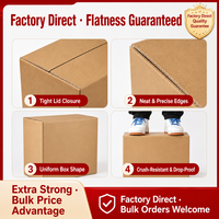 Boîtes agricoles en carton ondulé RSC personnalisées, cartons en carton kraft pour l'expédition de produits agricoles, céréales, noix, taille personnalisée, faible MOQ