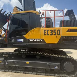 Volvo EC350 d'occasion d'origine suédoise en bon état, nombre d'heures de fonctionnement extrêmement faible, vendu à bas prix - Product Image 3