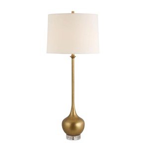 White Wavy Ceramic & Brass Modern Art Table Lamp | Elegant Lighting for Hotel Lounge & Living Area - Product Image 6
