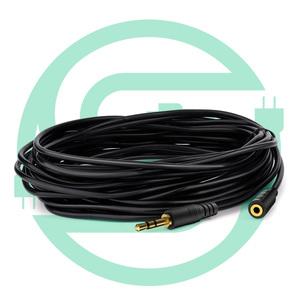 Factory Price 3M 3.5mm Aux Audio Cable Male to Female 3 Jack M/F Stereo TRS Cable Gold Plated for Phone Computer - Product Image 5