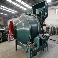 Bétonnière diesel JZC250 avec trémie basculante et poulie de levage pour travaux de malaxage sur site