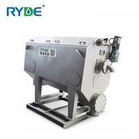 Écran à tambour interne RYDE en acier inoxydable SS304, 150 m³/h, avec moteur et boîte de vitesses, prix usine, anti-colmatage pour boues municipales