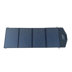 <b>Foldable</b> <b>Solar</b> <b>Panel</b> 100W Black Portable Outdoor Emergency <b>Solar</b> Charger - Product Image 3
