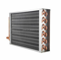 Serpentín Evaporador de Tubo de Cobre con Aletas, Condensador de Aire Acondicionado, Intercambiador de Calor para Refrigeración, Enfriador de Superficie