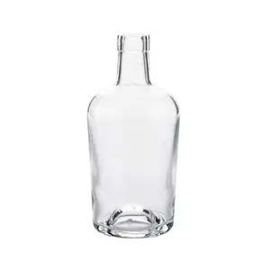 Xo/Whisky/Vin Alcool Avec Design Classique 500ml 750ml Flacon Bouteille En Verre Bleu