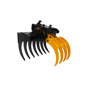 Grappin hydraulique OEM pour excavatrice, 5 doigts, pour pierres et bois - Product Image 5