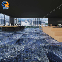 Azulejos de Porcelana Esmaltada Brillante Moderna con Acentos de Textura de Piedra, Antibacterianos y Antideslizantes para Uso en Pisos y Paredes Interiores, Baños y Apartamentos