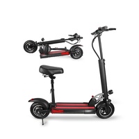 Eu Europa Europe Allemagne entrepôt 10 pouces deux roues pliable 350W double moteur scooter électrique