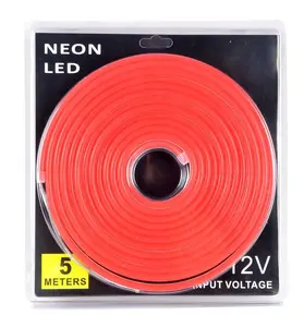 Parti 12v 24v 6mm 8mm 1cm/2.5cm/5cm kesim Mini Led silikon Neon esnek ışık şeridi tatil dekorasyon için