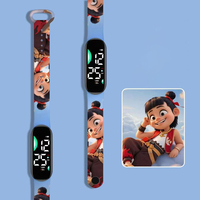 Jouets promotionnels personnalisés Gadgets électroniques Gadgets Produits uniques Articles cadeaux avec impression de logo Montre Anime LED pour enfants