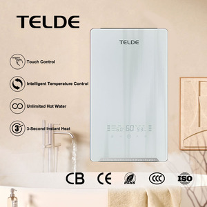Calentador de Agua Eléctrico <span class=keywords><strong>TELDE</strong></span> Smart Control de 8800W, Clase de Eficiencia Energética, Pantalla LED de Temperatura, Montaje en Pared, Resistente al Agua IPx4 - Product Image 2