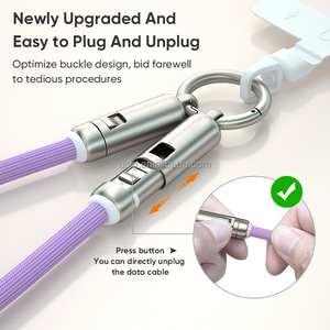 Шнур кабель 30 см, 240 Вт | USB-C Тип C, нейлоновый плетеный кабель 5A для быстрой зарядки, зарядный шнур для ноутбуков, 12 дюймов - Product Image 6