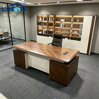 Bureau de direction moderne, mobilier moderne, panneau en mélamine