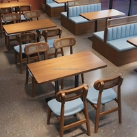 Ensemble de meubles de bar d'hôtel et de café de restaurant sur mesure Solution de design d'intérieur à guichet unique Décoration de table et de chaise