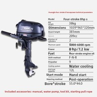 Moteur hors-bord Dorham 2 temps 4 temps, moteur de bateau 15HP 25HP 30HP 40HP 9HP, moteur hors-bord à essence à arbre long