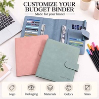 Hongbo Best-seller 7 couleurs cuir de vachette lié A5 Agenda/planificateur/Journal/Journal/couverture de cahier pour inserts en spirale à feuilles mobiles