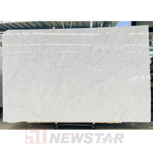 Newstar interno lastra di pietra Bianco Venato marmo prezzo marmo naturale prezzo per pavimentazione Calacatta Veneto lastra - Product Image 4