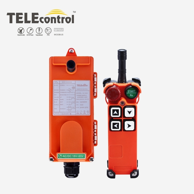 TELEcontrol F21-4S Crane Hoist Remote Control Hydraulic Industrial Wireless Remote Control