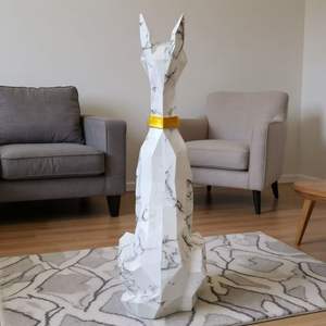 Moderna Bandeja para Perros, Artesanía en Resina, Estatuas de Animales, Adornos para Jardín, Sala de Estar, Figura Creativa de <span class=keywords><strong>Doberman</strong></span>, Decoración para el Hogar - Product Image 4