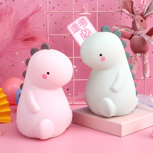 Khủng Long Quả Cầu Điện Ánh Sáng Ban Đêm Silicon Màu Thay Đổi Đèn Ánh Sáng Khủng Long Silicone Khủng Long Ánh Sáng - Product Image 6