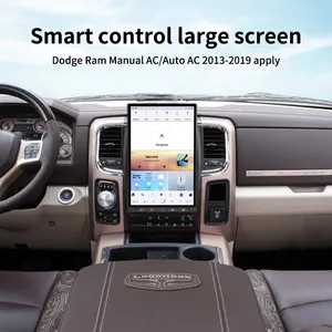 Dvd Player Radio Android Car Car Dvd Player Car Android Video 4+64G Android 13 Fit For Dodge RAM Vertical Screen Style