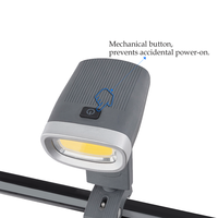 Rechargeable 360 °   Lampe de barbecue portable pour grillades en extérieur, étanche IP65, 3 niveaux de luminosité, recharge USB-C