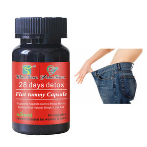 Wins Town 28 días desintoxicación Cápsulas planas para la barriga suplementos planos para la barriga adecuados para hombres y mujeres Cápsulas planas para la barriga - Product Image 6