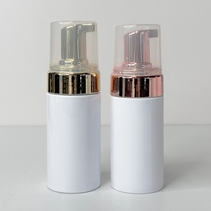 In Stock White Black Pink 100 150 200Foaming Hand Liquid Soap Dispenser Facial Clean Mousse Refillable Foam <b>Pump</b> <b>Bottle</b> - Product Image 5