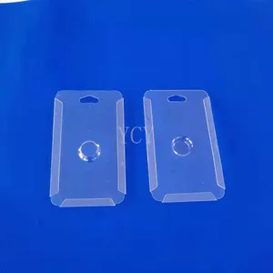 Accept Custom Shape Plastic Clear Pvc Pet Side Slide Trapped Blisters Packaging