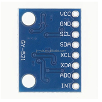 Sensor akselerasi modul MPU-6050 3 sumbu giroskop 6DOF kode GY-521 MPU6050