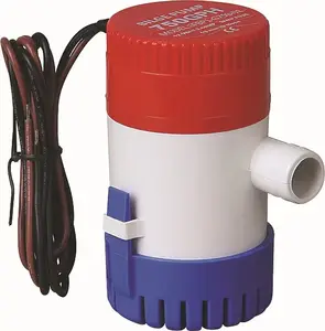 משאבת טבולת טבולה DC 500GPH 1100GPH 12V ניידת משאבת טבול חשמלית ימית משאבת טבול חשמלית קטנה DC