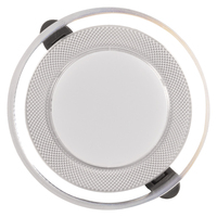 Plafonnier encastré LED, spots LED encastrés 5W 7W 10W 15W 25W, spot LED rond pour intérieur, panneau lumineux commercial encastré