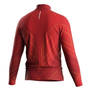 Oferta Especial: Sudadera Roja Personalizada con Cierre de Cremallera para Lucha Libre, Ropa de Alto Rendimiento para Atletas - Product Image 3