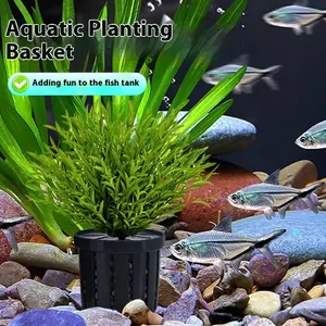 Aquariumplantmand Met Milieuvriendelijke Potten Voor Moderne Aquariumaccessoires Plastic Bulkgroothandel - Product Image 3