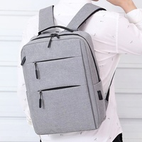 Sac d'école personnalisé de grande capacité de haute qualité sac à dos étanche pour ordinateur portable de voyage d'affaires avec chargement USB Por