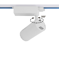 Décoration d'intérieur, lampe de culture pour plantes d'intérieur, style japonais, tête de rail COB LED 30W, spectre complet, indice de protection IP44, dimmable, durée de vie de 50 000 heures