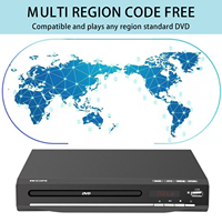 Lecteur DVD/CD Super Mini d'origine, toutes régions libres, avec télécommande, pour la maison