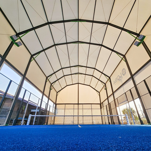 Estructura de la tienda de campo de Pádel OEM, tienda de campo de aluminio de palmo personalizado con techo de PVC impermeable para uso en exteriores - Product Image 5