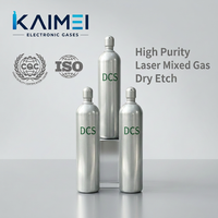 Bouteille de gaz en acier haute pression DCS Dichlorosilane de qualité 4N pour précurseur de source de silicium 3D NAND et DRAM