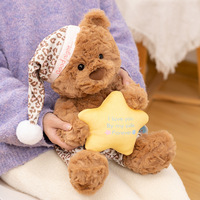 Boneka Beruang Teddy Super Lembut dengan Isian Kapas PP, Bantal Tidur Lucu untuk Anak Perempuan, Dekorasi Ruang Tamu