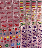 Jeu de Mahjong américain esthétique rose girly, en acrylique de qualité supérieure, 160 tuiles, pour les jeux de société