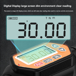 Bộ cờ lê lực kỹ thuật số chính xác cao, bộ cờ lê lực kỹ thuật số 3/8'', 3/4'', 1/2'', 1/4'', 100nm, 200nm, 500nm, 850nm, 1000nm - Product Image 4