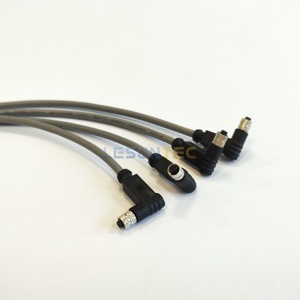 M5 konektor tahan air DC konektor lingkaran tahan air Sensor DC/AC pria dan wanita kabel koneksi Harness kepala penerbangan - Product Image 1